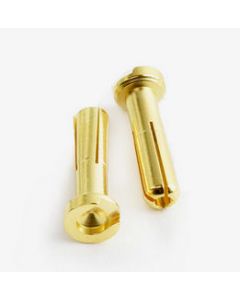 TornadoRC TRC-0407 4.0mm Low Profile Gold Plated Connector Male