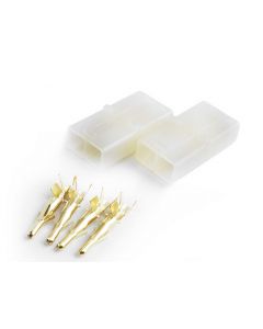 TornadoRC 1008GF Tamiya connector Female Gold plated terminals 2 sets