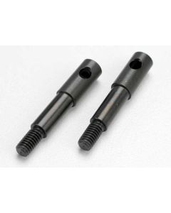Traxxas 5537 Wheel spindles, front (left & right) (2) (Jato)