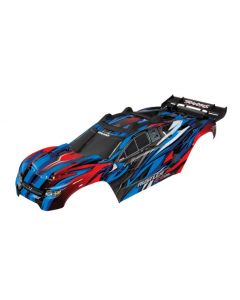 Traxxas 6717A Painted Body, Rustler® 4X4 VXL, blue (painted, decals applied) 1/10