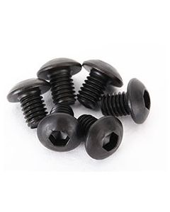 Traxxas 2515 Screws, 3x4mm button-head machine (hex drive) (6)