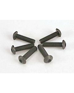Traxxas 2578 Screws, 3x12mm button-head machine (hex drive) (6)