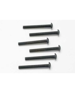 Traxxas 2581 Screws, 3x25mm button-head machine (hex drive) (6)