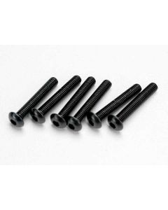 Traxxas 2583 Screws, 3x18mm button-head machine (hex drive) (6)