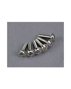 Traxxas 3186 Screws, 3x12mm washerhead machine (6)