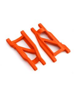 Traxxas 3655T Heavy-duty sus arms, orange, Fr/Rr (Left & Right) (Slash, Stampede, and Rustler)