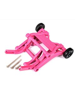 Traxxas 3678P Wheelie bar, assembled (pink) (fits Slash, Stampede®, Rustler®, Bandit series)