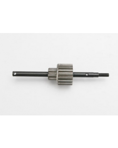 Traxxas 3992 Input shaft/ drive gear asbly (18T steel top gear)