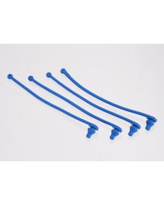 Traxxas 5751 Body clip retainer, blue (4)