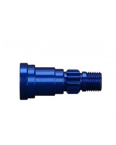 Traxxas 7768 Stub axle, alu, (blue-anodized) (1) (use only with #7750X or 7896 driveshaft)