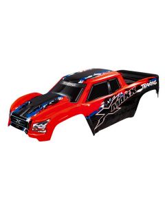 Traxxas 7811R Body, X-Maxx®, red (painted, decals applied) 1/6