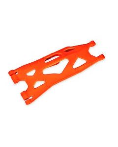 Traxxas 7894T Suspension arm, lower, orange (1) (left, front or rear) (for use w/#7895 X-Maxx® WideMaxx® sus kit)
