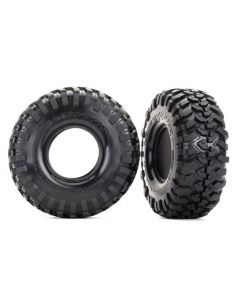 Traxxas 8170 Tires, Canyon Trail 5.3x2.2"/ foam inserts (2) 1/10