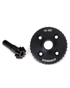 Traxxas 8288 Ring gear, diff/ pinion gear, diff (underdrive, machined)