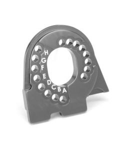 Traxxas 8290A Motor mount plate, 6061-T6 alu. (charcoal gray-anodized)