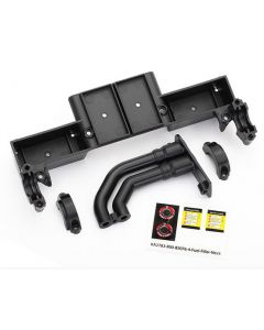 Traxxas 8420 Chassis tray/ driveshaft clamps/ fuel filler (black)