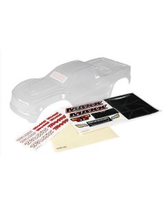Traxxas 8911 Body, Maxx® (clear, requires painting)/ window masks/ decal sheet  1/10
