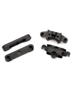 Traxxas 8916 Mount, tie bar, front (1)/ rear (1)/ suspension pin retainer, front or rear (2)