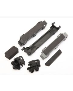 Traxxas 8919 Battery hold-down/ mounts (fr & rr)/ batt compartment spacers/ foam pads