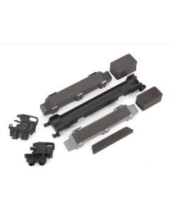 Traxxas 8919R Battery hold-down/ mounts (front & rear)/ battery compartment spacers/ foam pads 