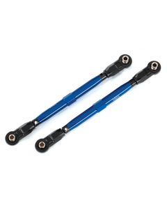Traxxas 8997X Toe links, front (TUBES blue-anodized, 6061-T6 aluminum) (2) (for use with #8995 WideMaxx™ suspension kit)