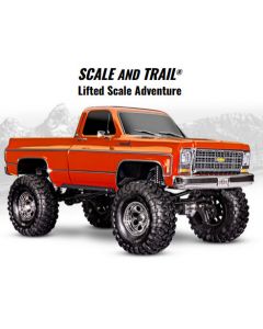 Traxxas TRX-4® Scale & Trail® Crawler w/1979 Chevrolet® K10 truck red body 1/10