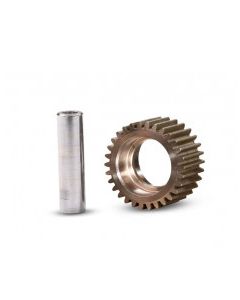 Traxxas 9492 Idler gear, 30-tooth/ idler gear shaft (steel)