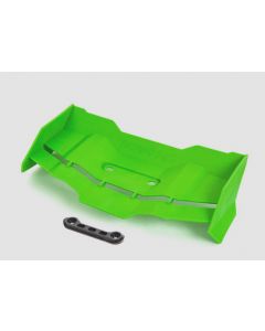 Traxxas 9517G Wing/ wing washer (green)/ 4x12mm FCS (2) Sledge 1/8