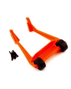 Traxxas 9576T Wheelie bar, orange (assembled)/ 3x20 CS (8) Sledge
