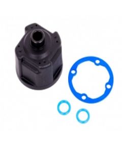 Traxxas 9581 Carrier, differential/ differential bushing (metal)/ o-rings (2)/ ring gear gasket
