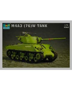 Trumpeter 07226 M4A3 (76) W Tank  1/72