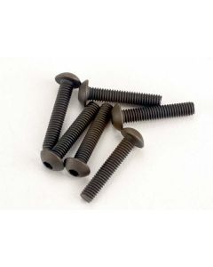 Traxxas 2579 Button Head Hex Screws M3x15mm (6pcs)