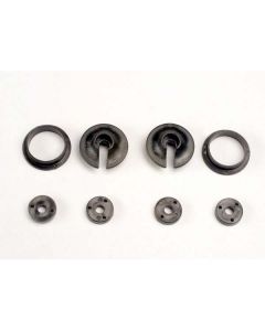 Traxxas 3768 Shock spring retainers/piston head set (Nitro 4-Tec)