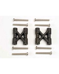 Traxxas 3930 Bulkhead cross braces (2) (Revo)