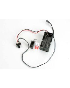 Traxxas 3170 Battery holder, 4-cell/ on-off switch