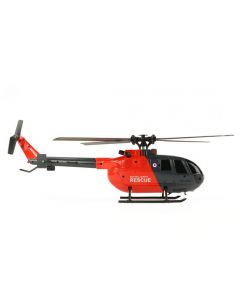 Twister BO-105 Scale 250 Flybarless Heli w/6 Axis Stabilisation & Altitude Hold (Grey/Red)