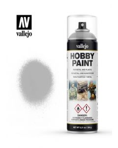 Vallejo 28011 Aerosol Grey Primer 400ml Hobby Spray Paint 400ml