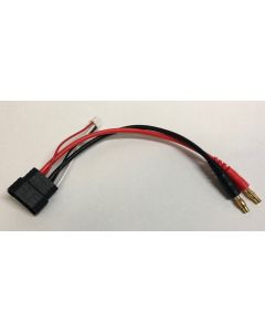 Vision VTKT-4009A MALE TRAXXAS GEN 2 PLUG w/BALLANCE to 4.0mm BULLET CONNECTOR CHARGING CABLE