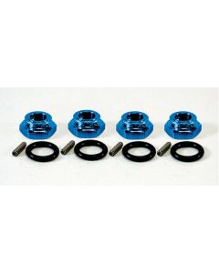 Kyosho VZW010 Alu Drive Washer 12mm blue,O-ring,pin 4pcs ea