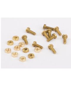 Wilesco 01543 Screws and Nuts M2. Brass