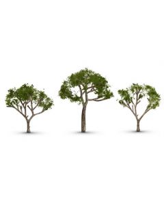 Woodland TR3525 Woodland Scenics 2 1/2 - 3 1/2 (6.35cm  - 8.89cm)  Gum Tree (3) N, HO, O Scale