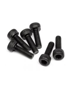 HPI  Z543 CAP HEAD SCREW M3x10mm (6pcs) 2.5mm Hex Socket